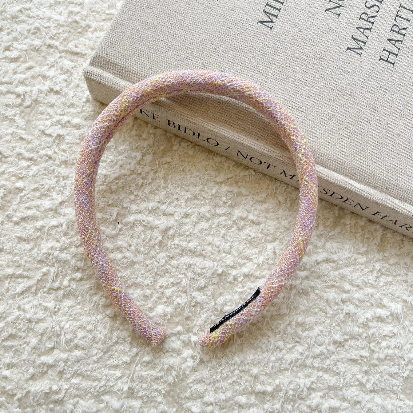 Macaron Color Wide Brim Pressure Bangs for Girls
