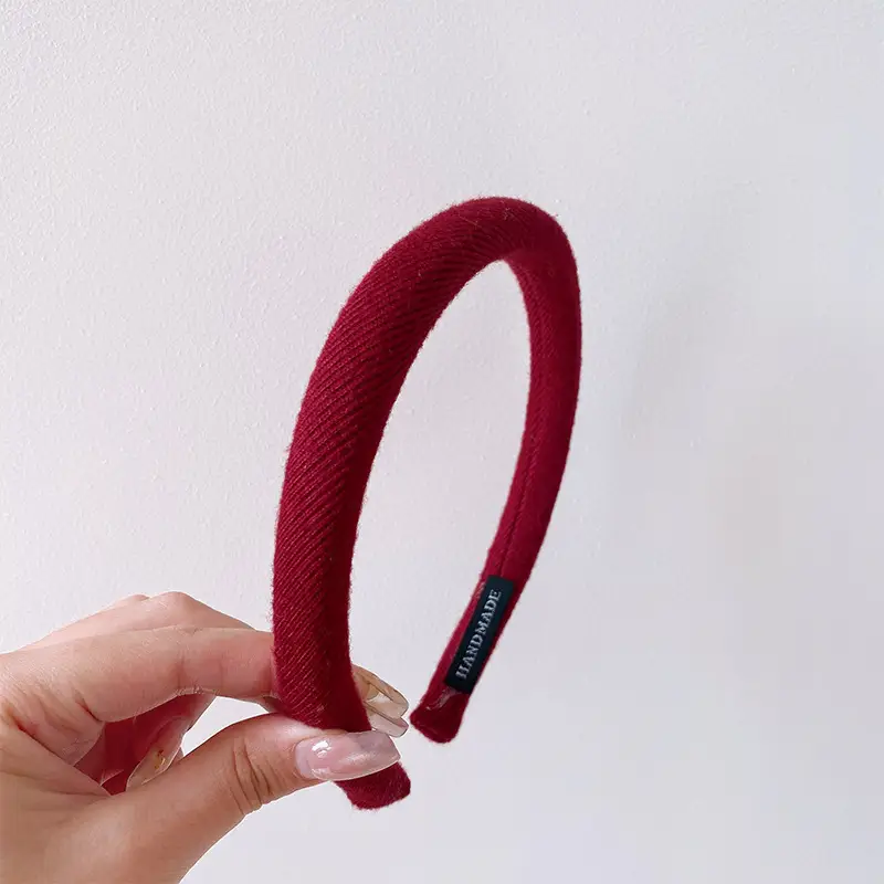 Macaron Color Wide Brim Pressure Bangs for Girls