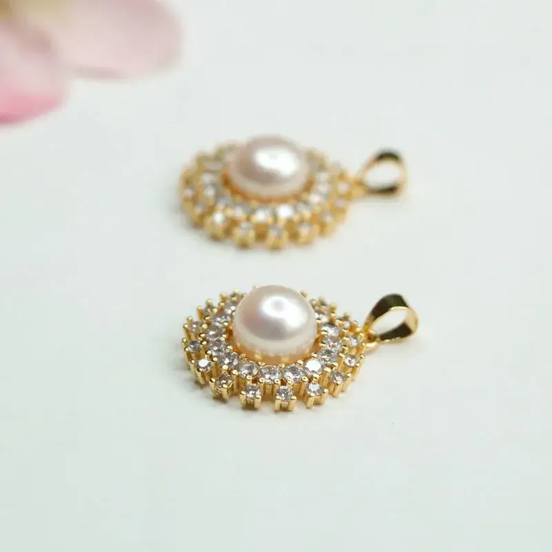 Guan Yu Pearl Necklace with Snowflake Design for Women — feature 11
