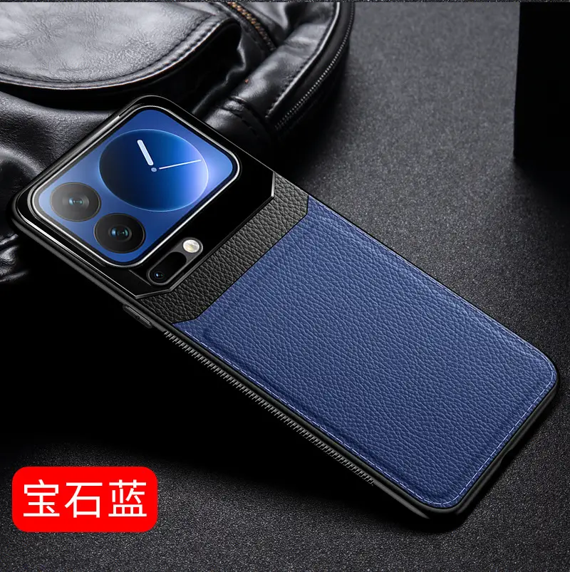 Red Leather Phone Case for Redmi K90 Promax - Image 4