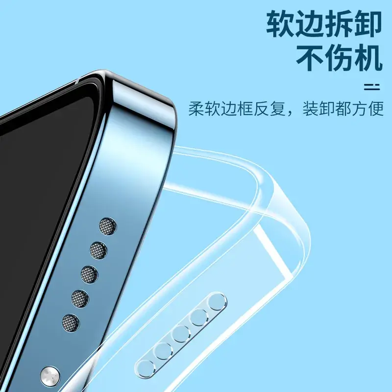 Transparent iPhone 15 Pro Case Full Edge Silicone Max - Image 6