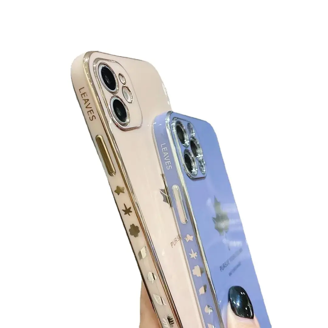 Huawei Nova11 Pro Maple Leaf Electroplated Soft Case - Image 5