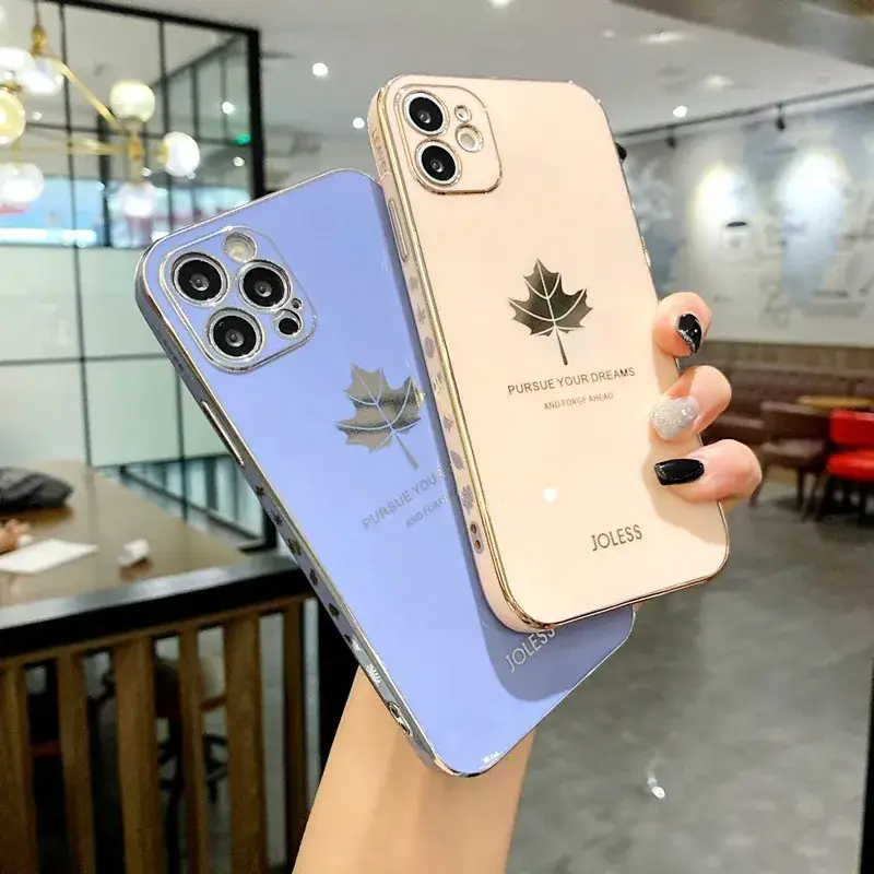 Huawei Nova11 Pro Maple Leaf Electroplated Soft Case — feature 8