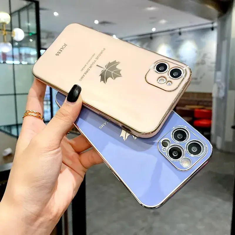 Huawei Nova11 Pro Maple Leaf Electroplated Soft Case — feature 9