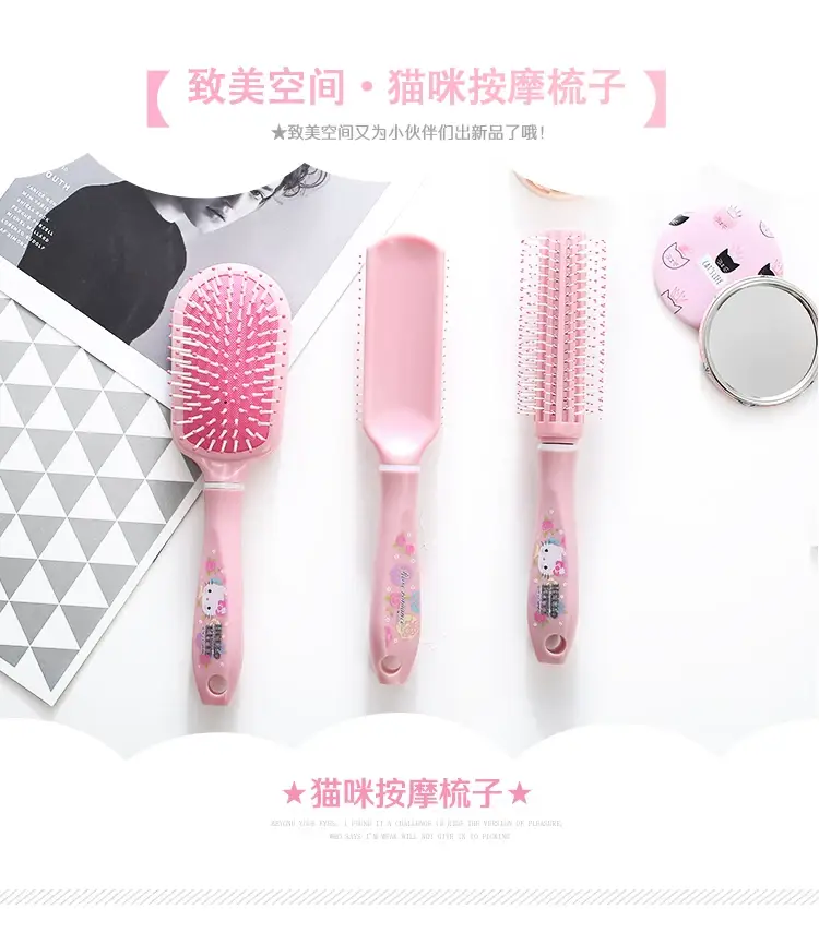 Cute Cartoon Hair Curling Comb Set for Girls — feature 5