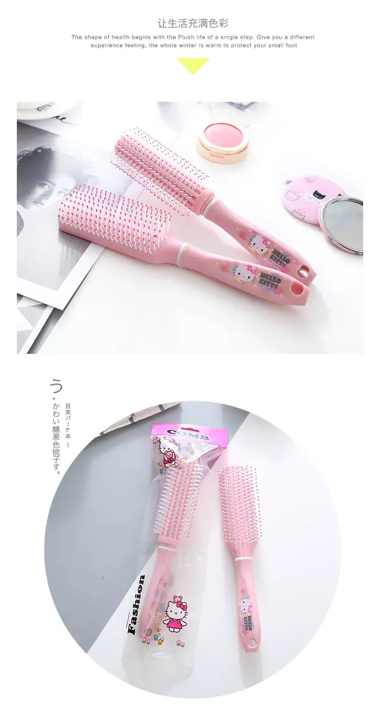 Cute Cartoon Hair Curling Comb Set for Girls — feature 7