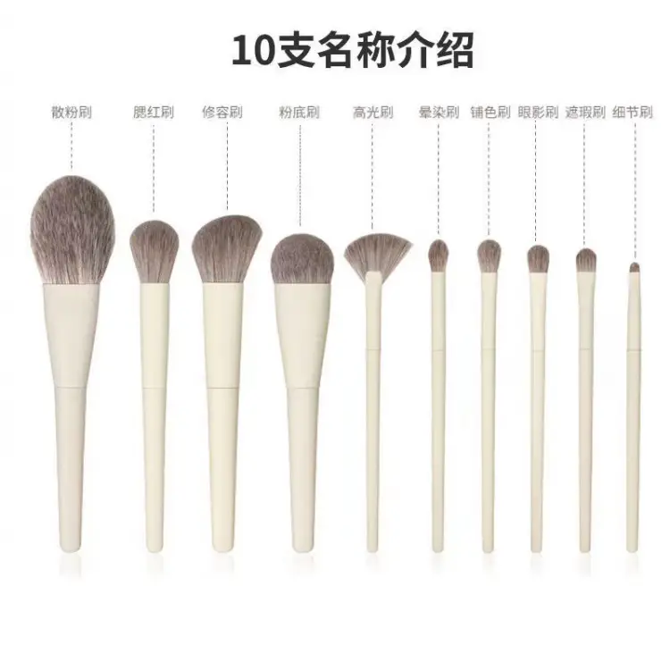 Cangzhou Makeup Brush Set Soft Hair Brush Eye Shadow Concealer Full Set - Image 11
