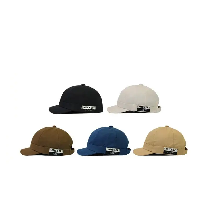 Blue One Pan Baby Cap for Boys Autumn New Korean Thin Side Label Letter - Image 8