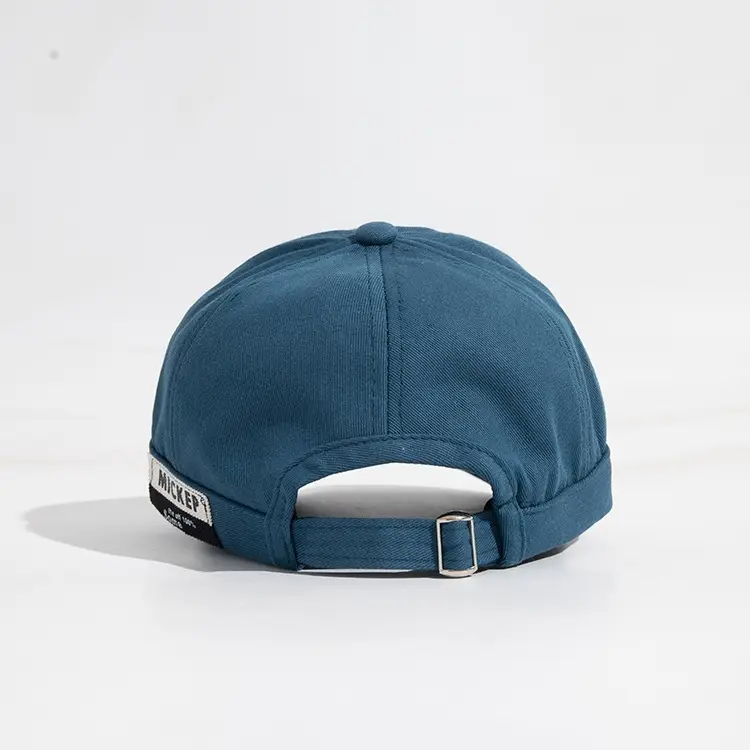 Blue One Pan Baby Cap for Boys Autumn New Korean Thin Side Label Letter - Image 9