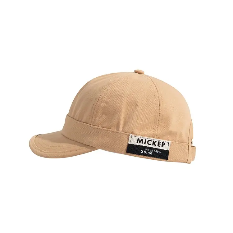 Blue One Pan Baby Cap for Boys Autumn New Korean Thin Side Label Letter - Image 2