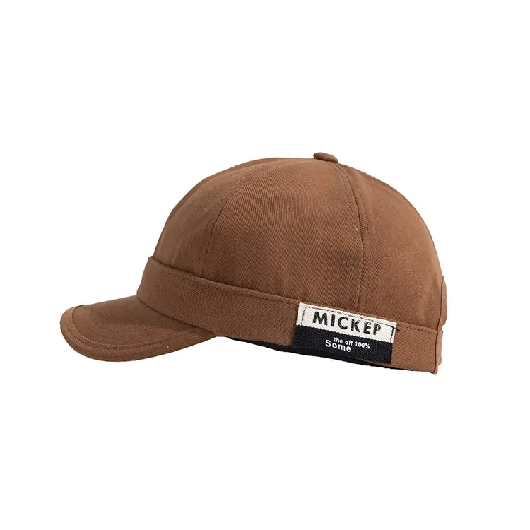 Blue One Pan Baby Cap for Boys Autumn New Korean Thin Side Label Letter - Image 4