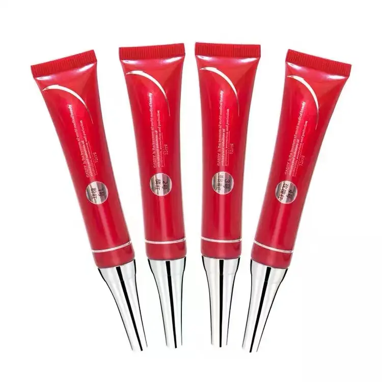 Red Lip Embroidery Reverse Color Lip Gloss - Image 10
