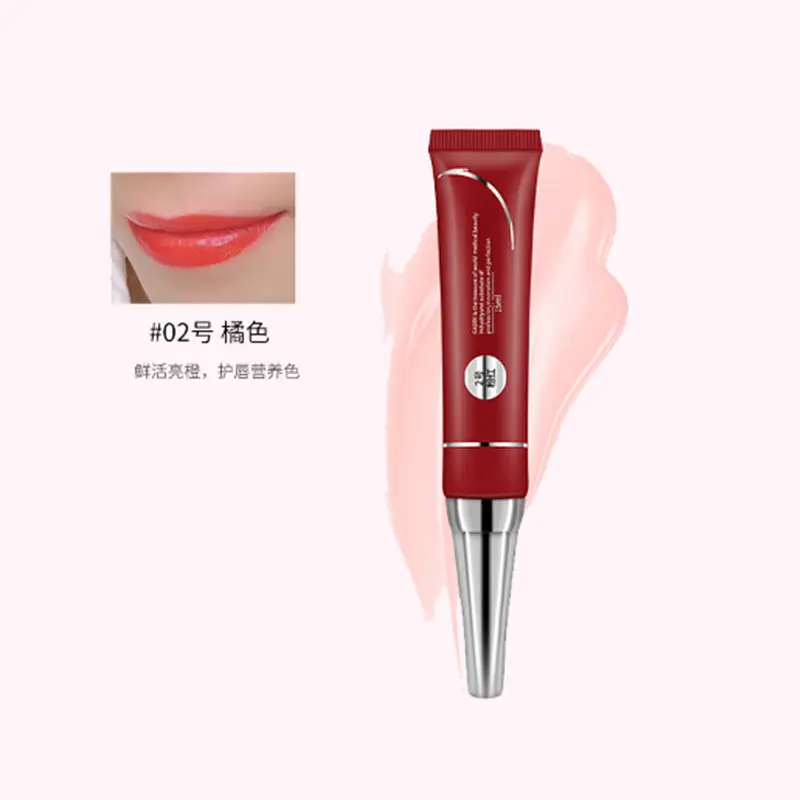 Red Lip Embroidery Reverse Color Lip Gloss - Image 2
