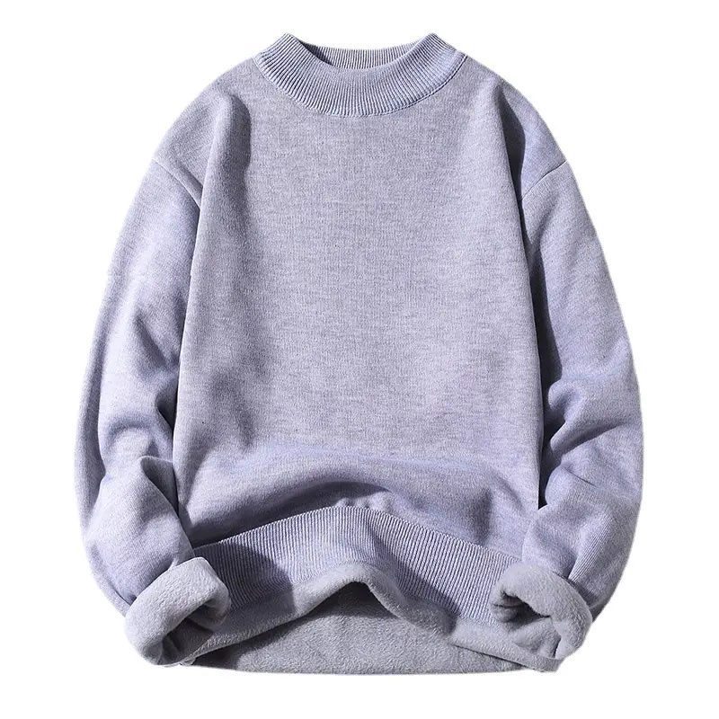 Red Fleece Turtleneck Sweater for Youth