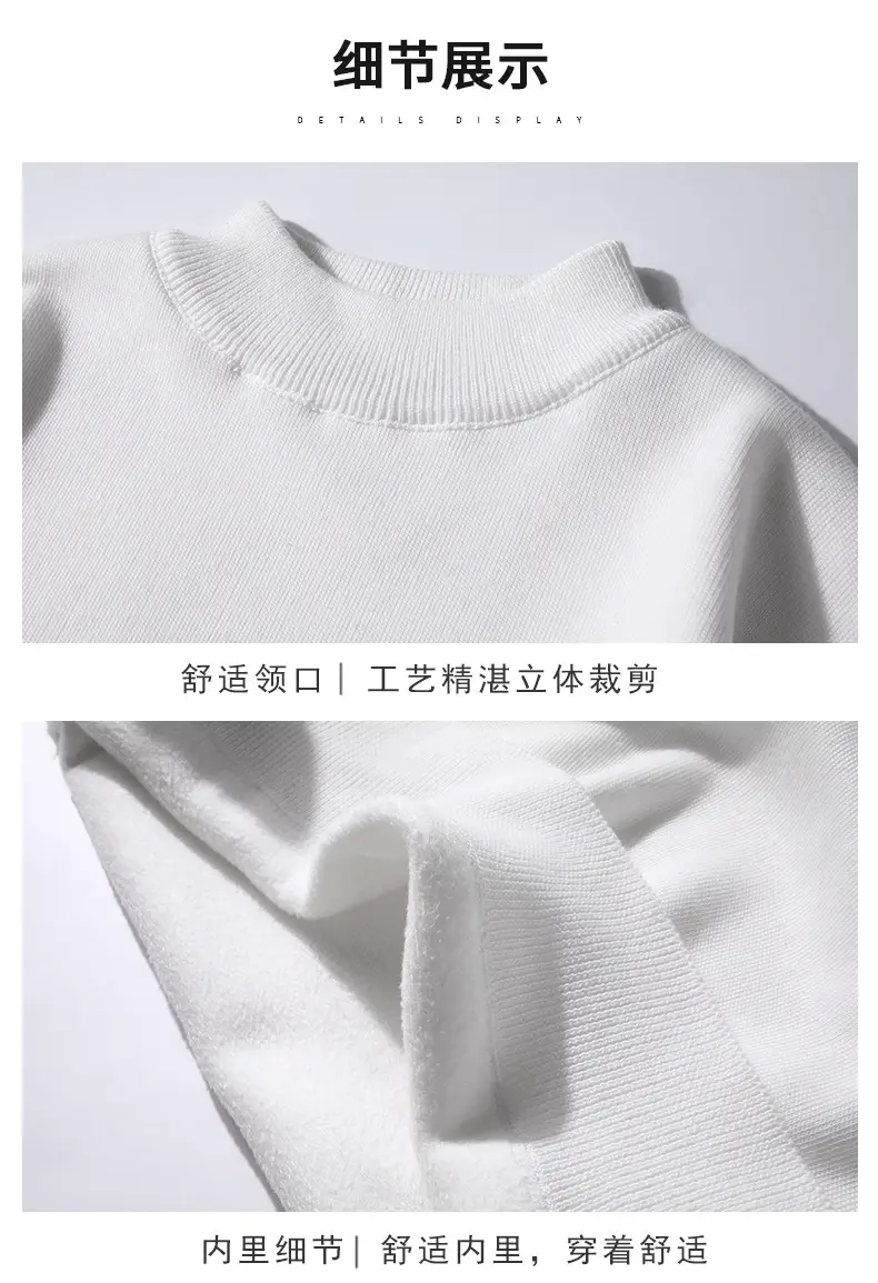 Red Fleece Turtleneck Sweater for Youth — feature 20