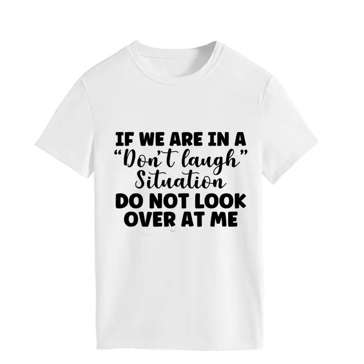 Yellow Casual T-Shirt with "Don't Laugh" Print - Image 15