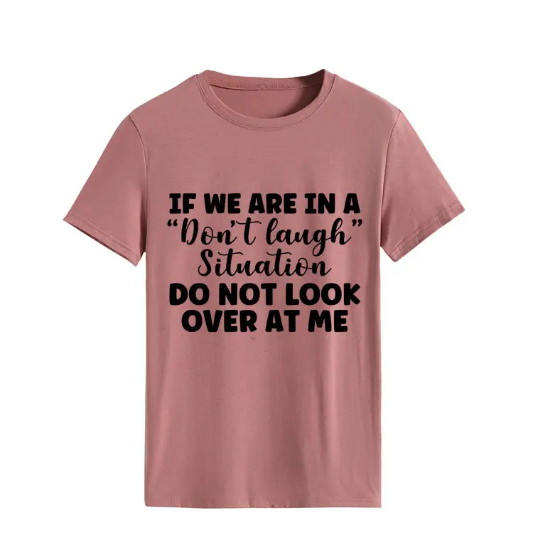 Yellow Casual T-Shirt with "Don't Laugh" Print - Image 17