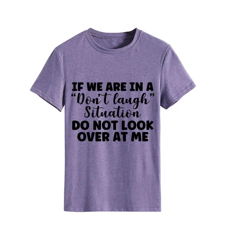Yellow Casual T-Shirt with "Don't Laugh" Print - Image 18