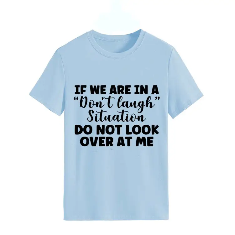 Yellow Casual T-Shirt with "Don't Laugh" Print - Image 19