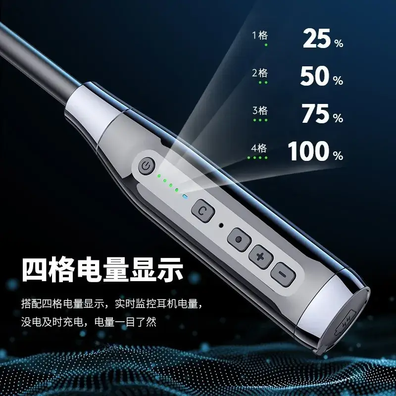 Bluetooth Headset with 4 Speakers & Neck Strap - Image 7
