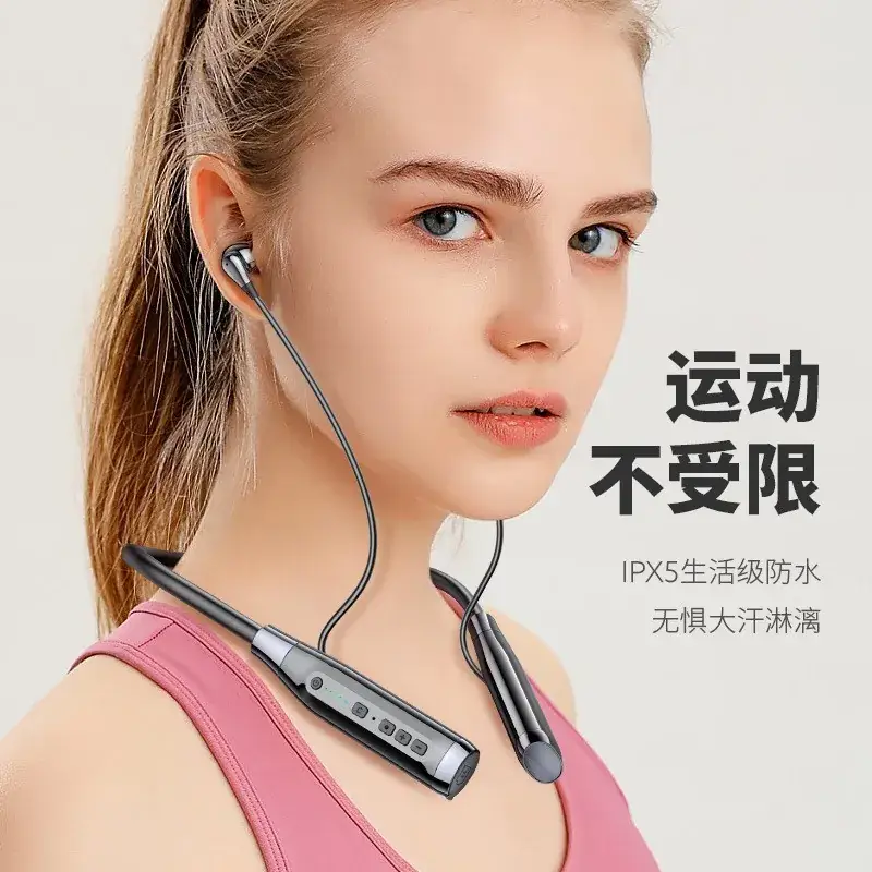 Bluetooth Headset with 4 Speakers & Neck Strap - Image 9