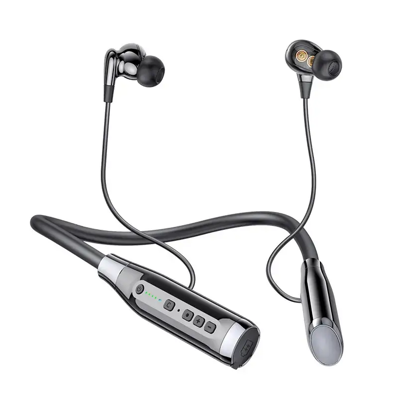Bluetooth Headset with 4 Speakers & Neck Strap - Image 10