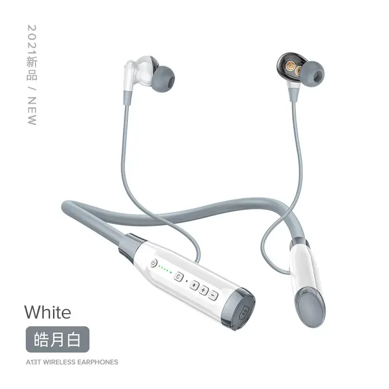 Bluetooth Headset with 4 Speakers & Neck Strap - Image 5