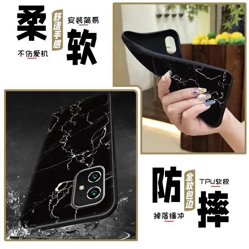 Anti-drop Frosted Phone Case for Women Zenfone 8