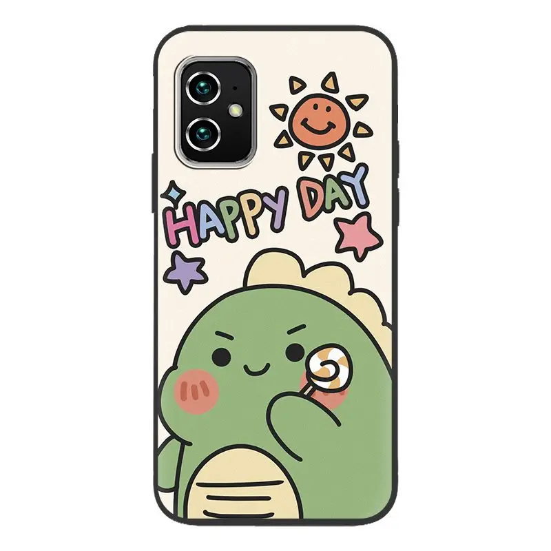 Anti-drop Frosted Phone Case for Women Zenfone 8