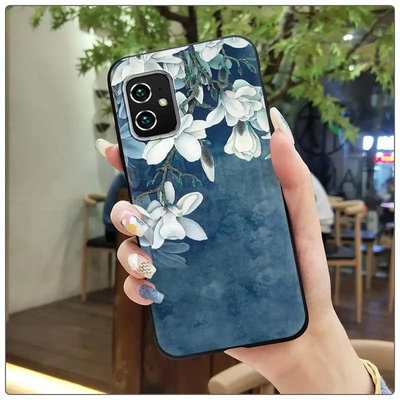 Anti-drop Frosted Phone Case for Women Zenfone 8