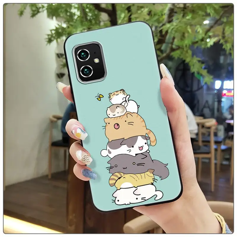 Anti-drop Frosted Phone Case for Women Zenfone 8