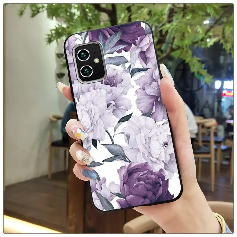 Anti-drop Frosted Phone Case for Women Zenfone 8