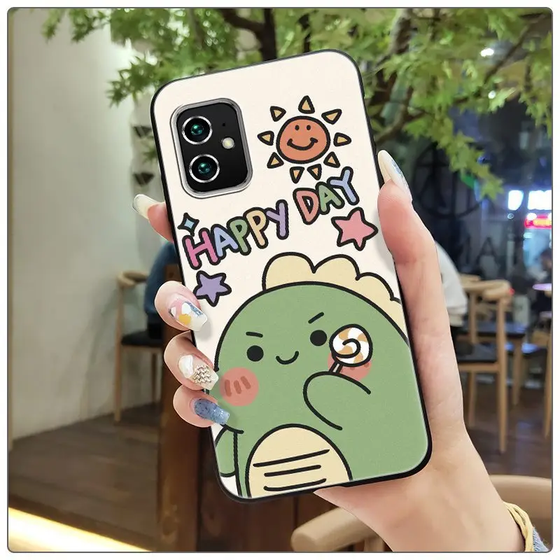 Anti-drop Frosted Phone Case for Women Zenfone 8
