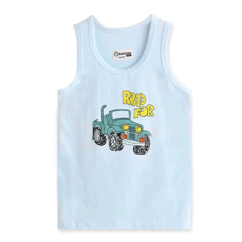 Lycra Boneless Baby Vest Sleeveless Summer T-Shirt - Image 11