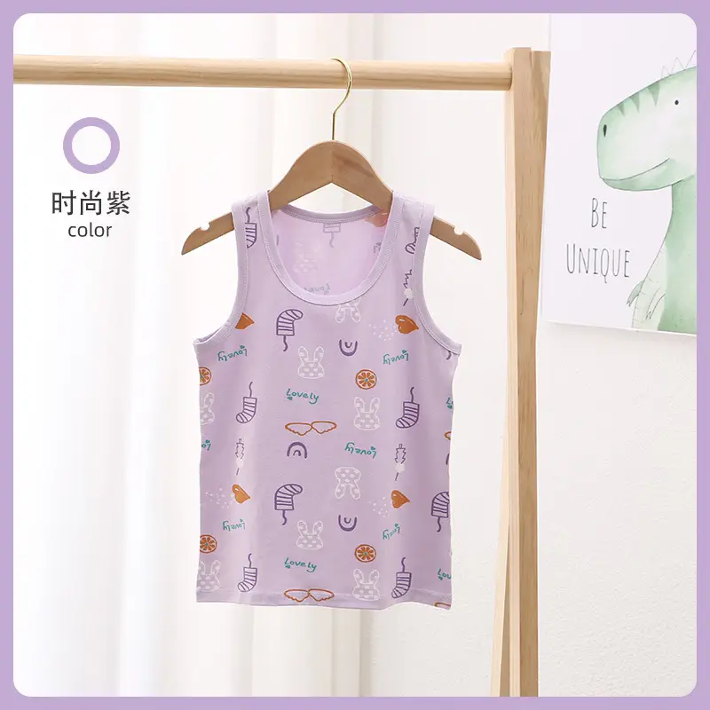 Lycra Boneless Baby Vest Sleeveless Summer T-Shirt - Image 13