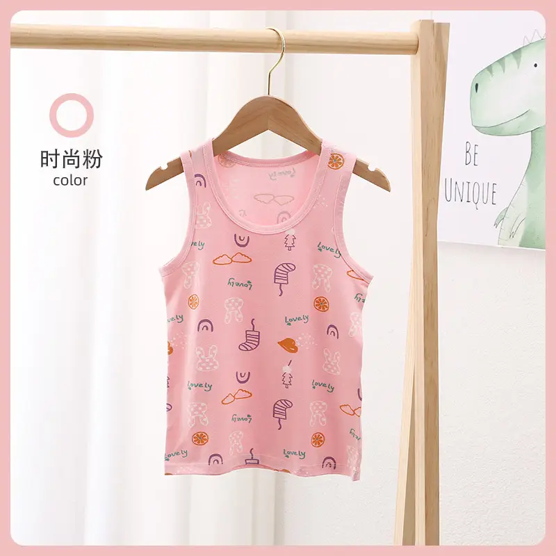 Lycra Boneless Baby Vest Sleeveless Summer T-Shirt - Image 14