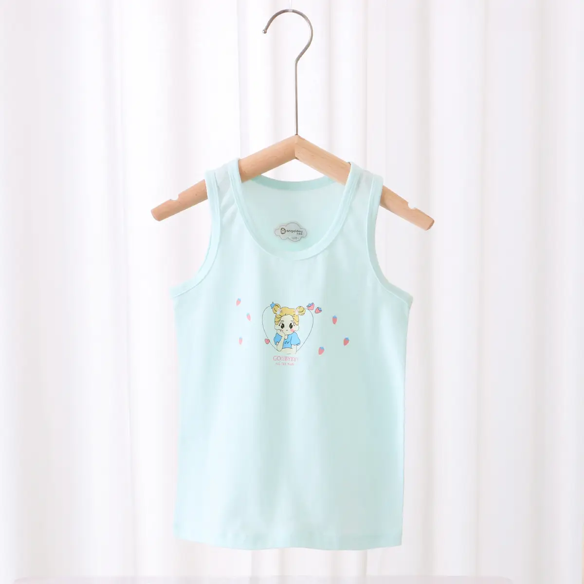 Lycra Boneless Baby Vest Sleeveless Summer T-Shirt - Image 17