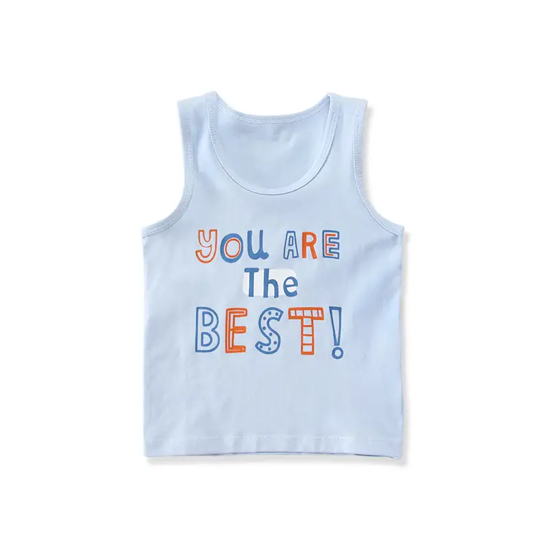 Lycra Boneless Baby Vest Sleeveless Summer T-Shirt - Image 21