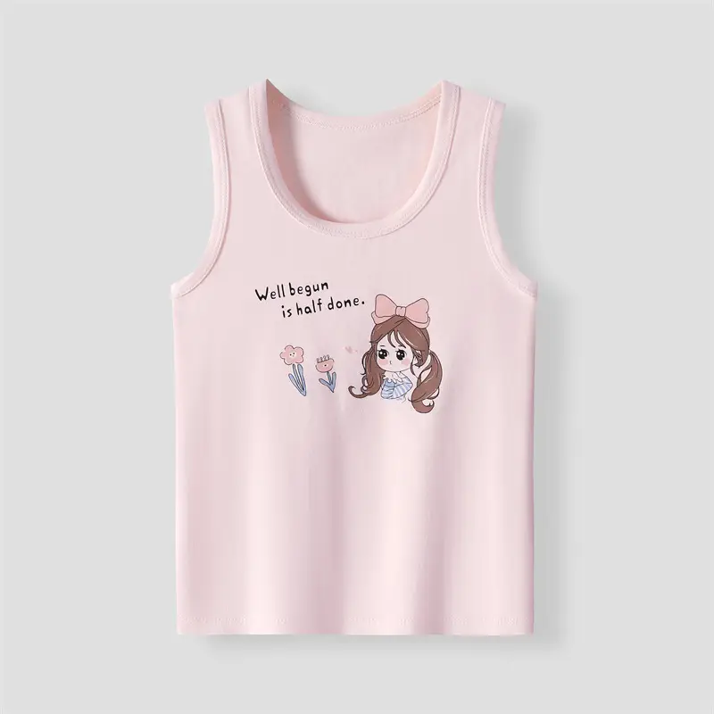 Lycra Boneless Baby Vest Sleeveless Summer T-Shirt - Image 24