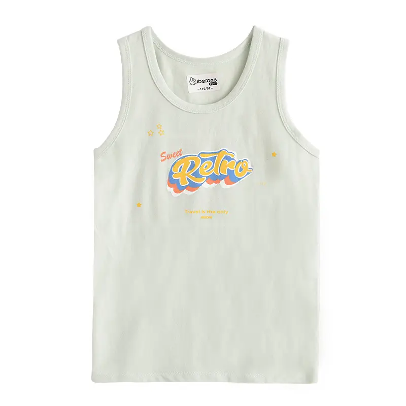 Lycra Boneless Baby Vest Sleeveless Summer T-Shirt - Image 5