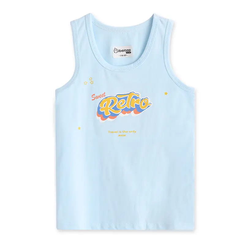 Lycra Boneless Baby Vest Sleeveless Summer T-Shirt - Image 6