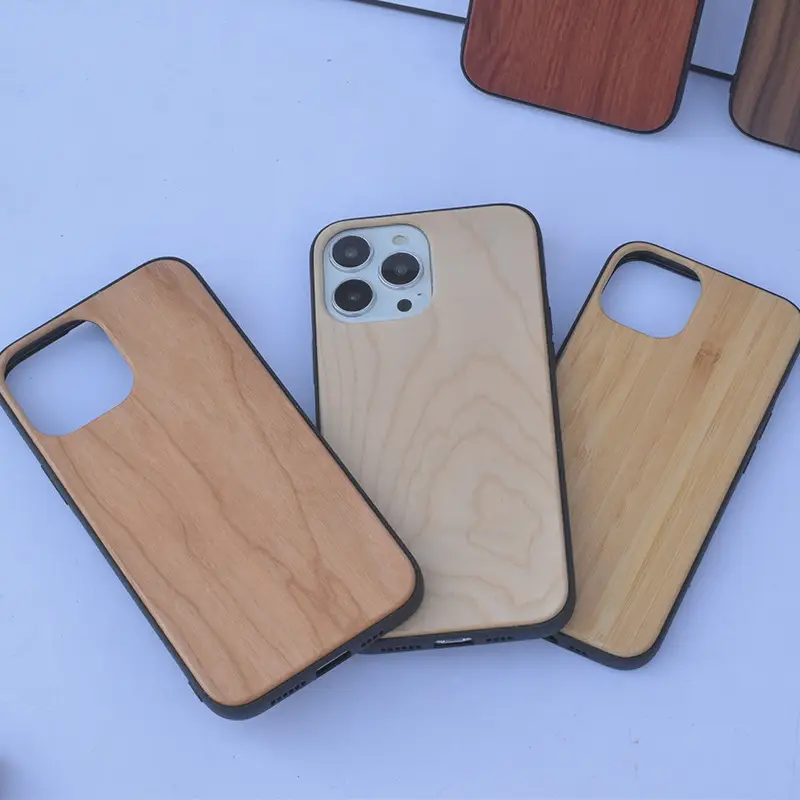 Apple 14 Mini Wooden Mobile Phone Case Bamboo Wood - Image 8