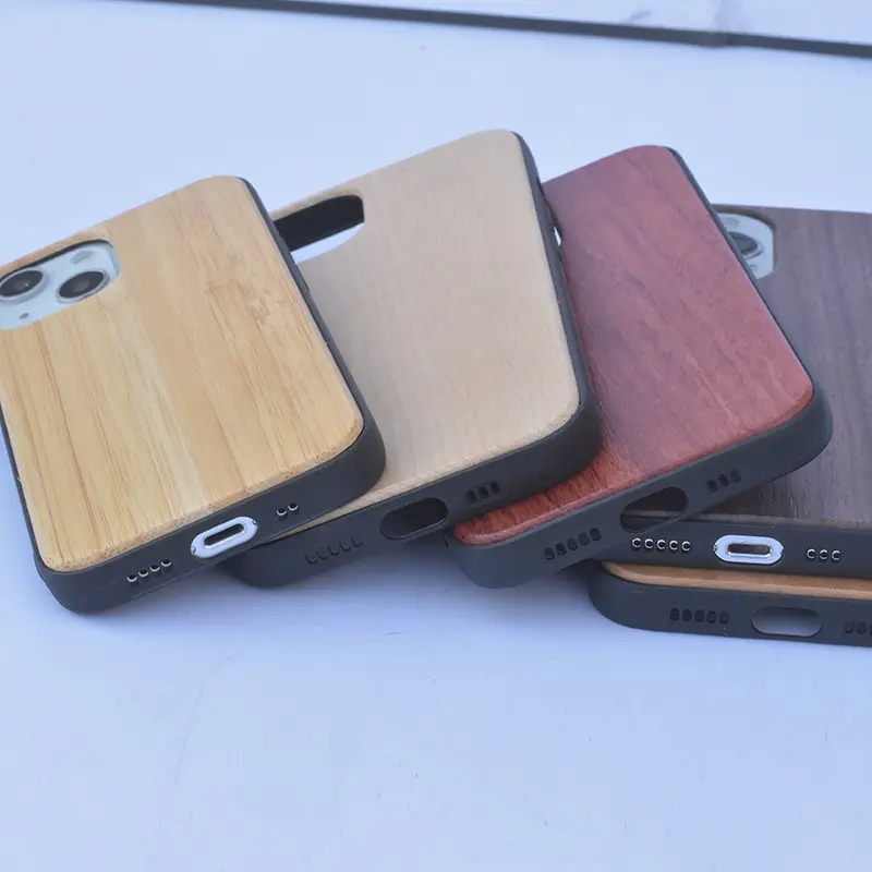 Apple 14 Mini Wooden Mobile Phone Case Bamboo Wood - Image 9