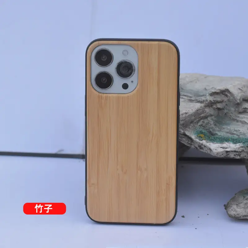 Apple 14 Mini Wooden Mobile Phone Case Bamboo Wood - Image 5