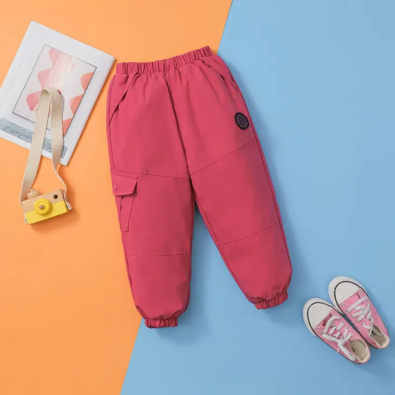 Wholesale Thickened Baby Pants Red for Boys Girls Autumn Winter - Image 10