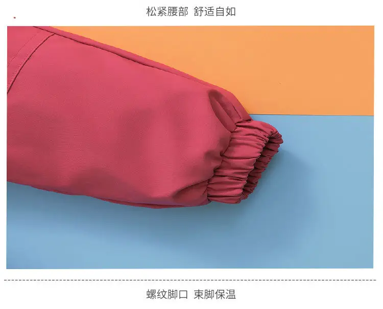 Wholesale Thickened Baby Pants Red for Boys Girls Autumn Winter — feature 21