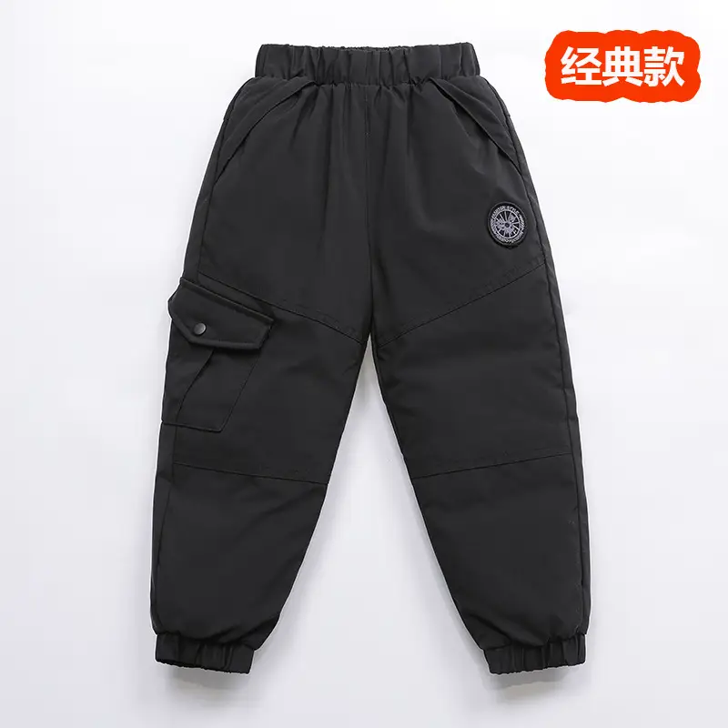 Wholesale Thickened Baby Pants Red for Boys Girls Autumn Winter - Image 5