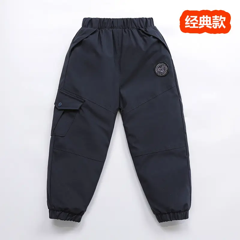 Wholesale Thickened Baby Pants Red for Boys Girls Autumn Winter - Image 6