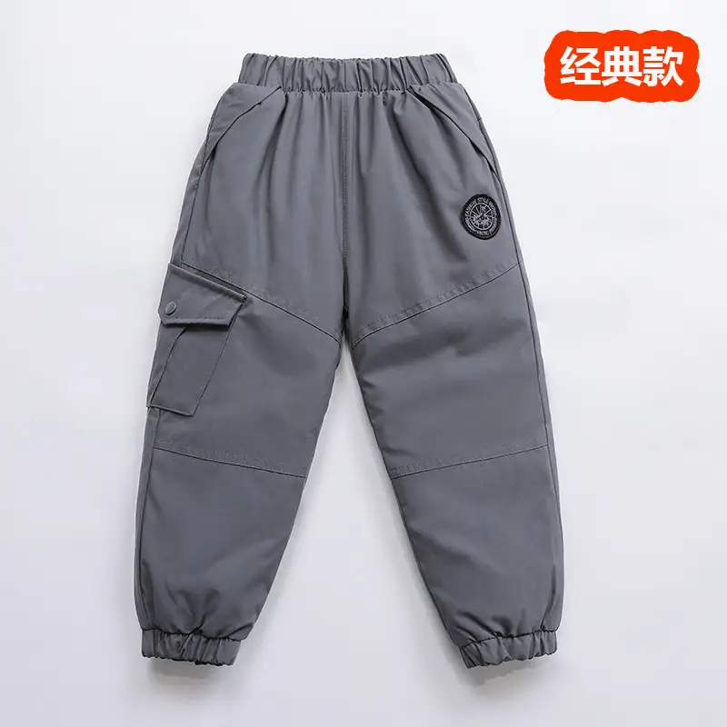 Wholesale Thickened Baby Pants Red for Boys Girls Autumn Winter - Image 8