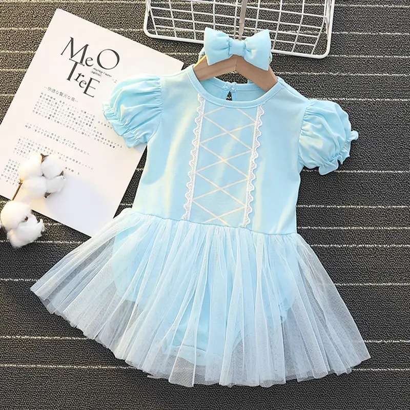 Elsa Princess Dress Light Blue 2025 Girls - Image 6